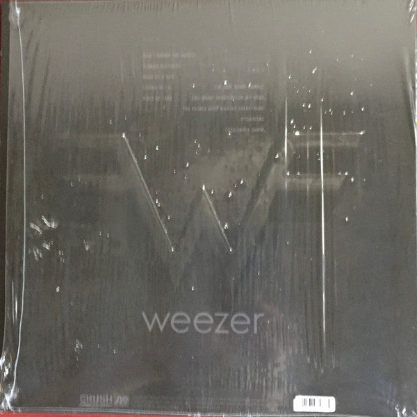 Weezer - Weezer (Black Album) - Mint Condition LP Record from 2019 by Atlantic and Crush Music - Clear and Black Split Vinyl in Pop Rock and Power Pop Genres