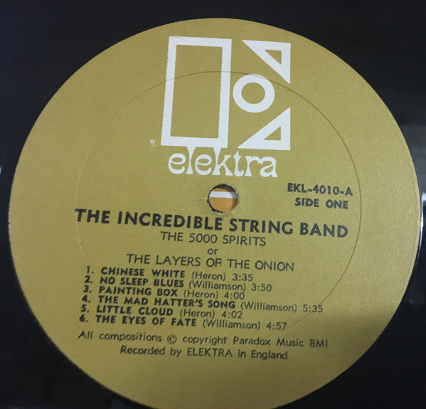 1967 Elektra USA Mono Mint LP - The Incredible String Band's Psychedelic Folk Rock Album
