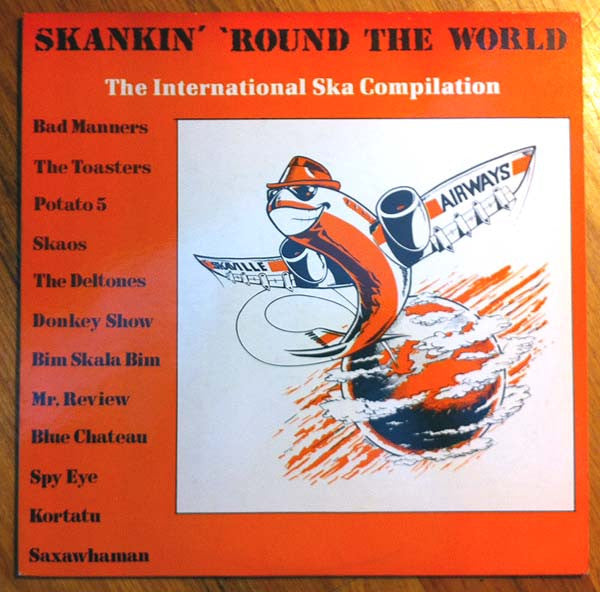 Various - Skankin' 'Round The World - The International Ska Compilation - Vol.1 - Mint- LP Record 1988 SKALOID USA Vinyl - Reggae / Ska