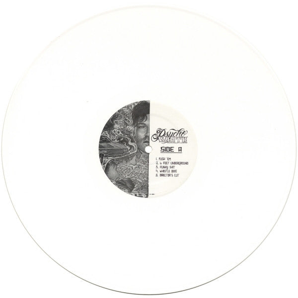 2014 Travis Barker & Yelawolf - Mint Psycho White Hip - Hop EP White Vinyl from USA