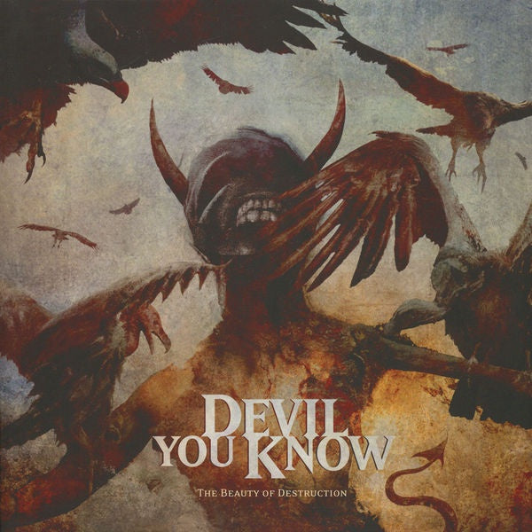Devil You Know - The Beauty Of Destruction - Mint Condition 2 LP Vinyl Record from Nuclear Blast Europe (2014 Metalcore Album)