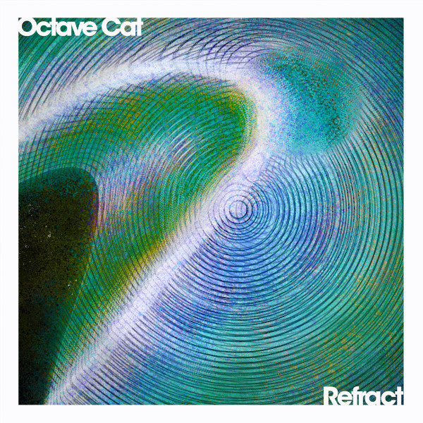 2019 Self - Released US Octave Cat 'Refract' Mint Green Vinyl LP Record with Insert & Download - Funk/Jazz - Funk/House