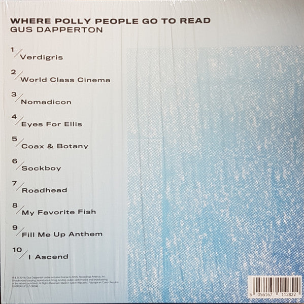 Gus Dapperton's Indie Pop Vinyl LP Record - 'Where Polly People Go To Read' Mint Edition from 2019 with Awal Vinyl & Download