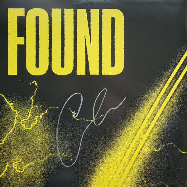 Authentically Signed Conan Gray - Found Heaven - Mint Condition LP Record 2024 Republic Yellow Vinyl Album with a Massive Signed Pop Rock Poster