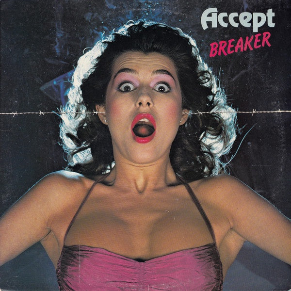 Accept - Breaker 1981 USA Vinyl LP Record in Rock and Heavy Metal Music Genre