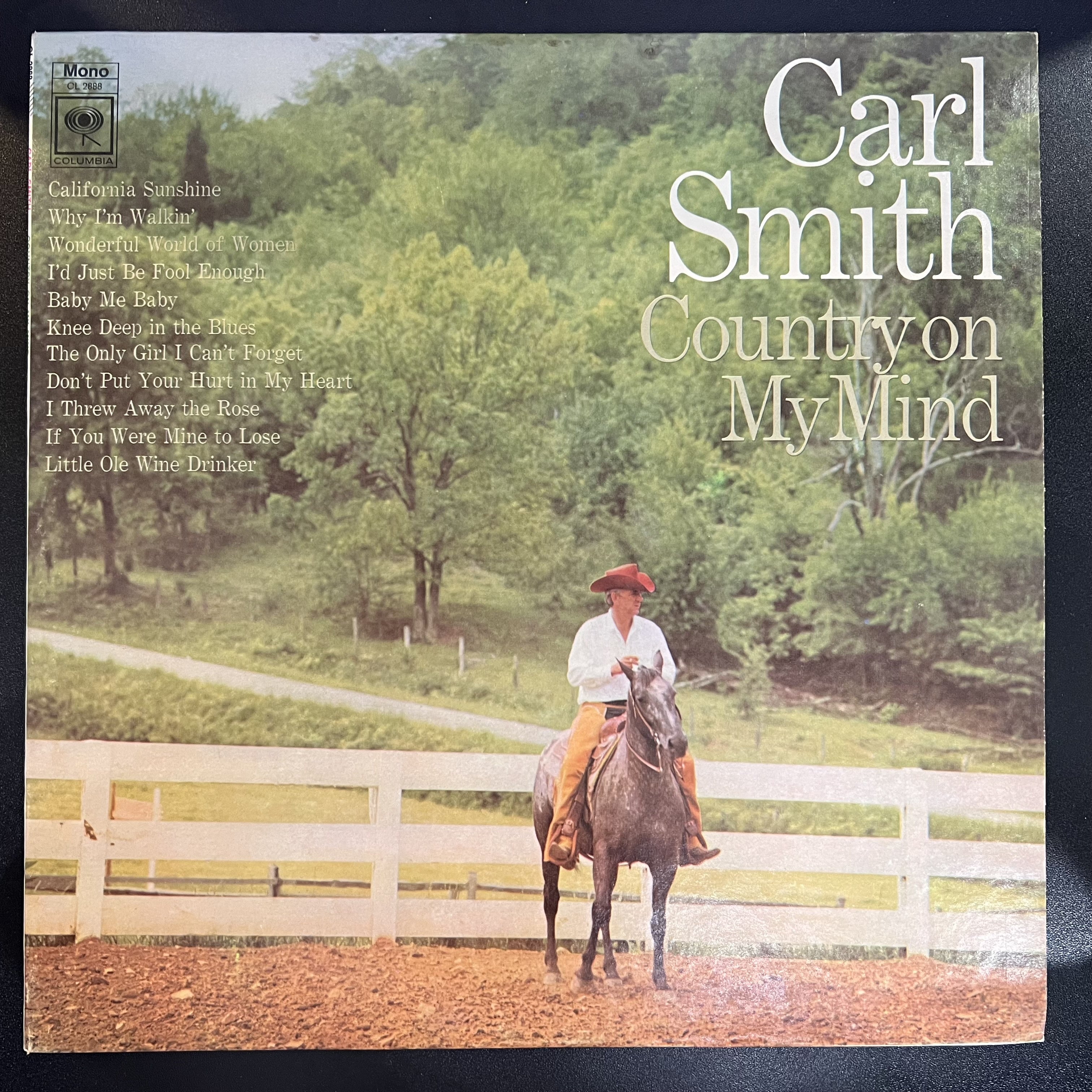 1968 Columbia USA Mint LP Record - Carl Smith's Country On My Mind