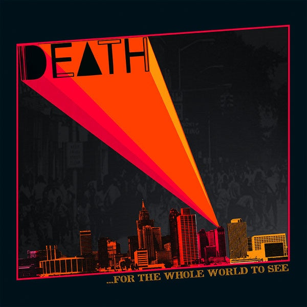 Death - ...For The Whole World To See - VG+ Condition Vinyl LP Record from 2009 by Drag City in USA with Insert - A Must - Have Garage Rock and Punk Album