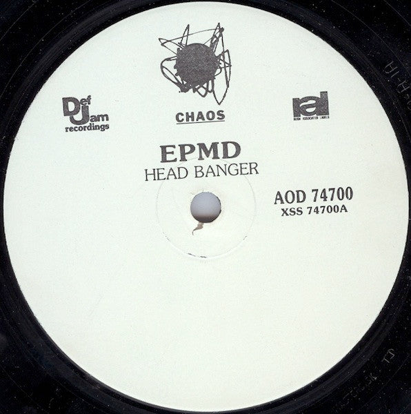 1992 Def Jam Promo EPMD - Head Banger VG+ 12