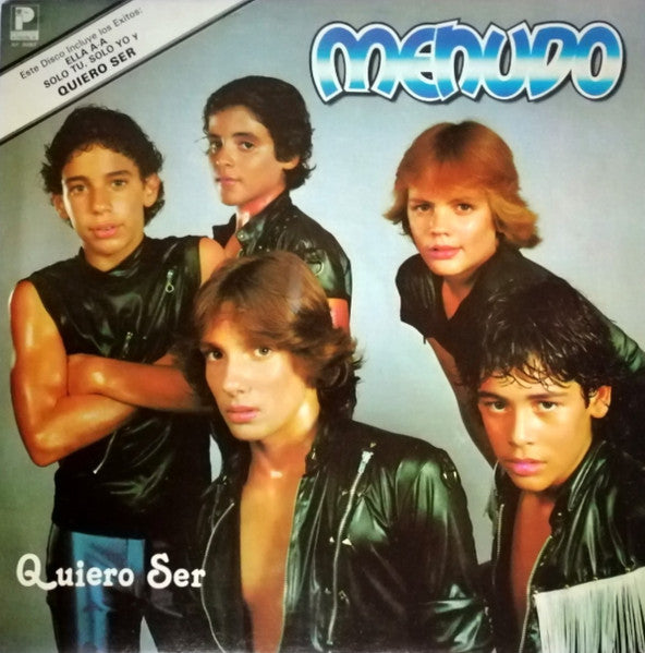 1982 USA Vinyl LP Record - Menudo's 'Quiero Ser' Latin Pop Album (VG+)