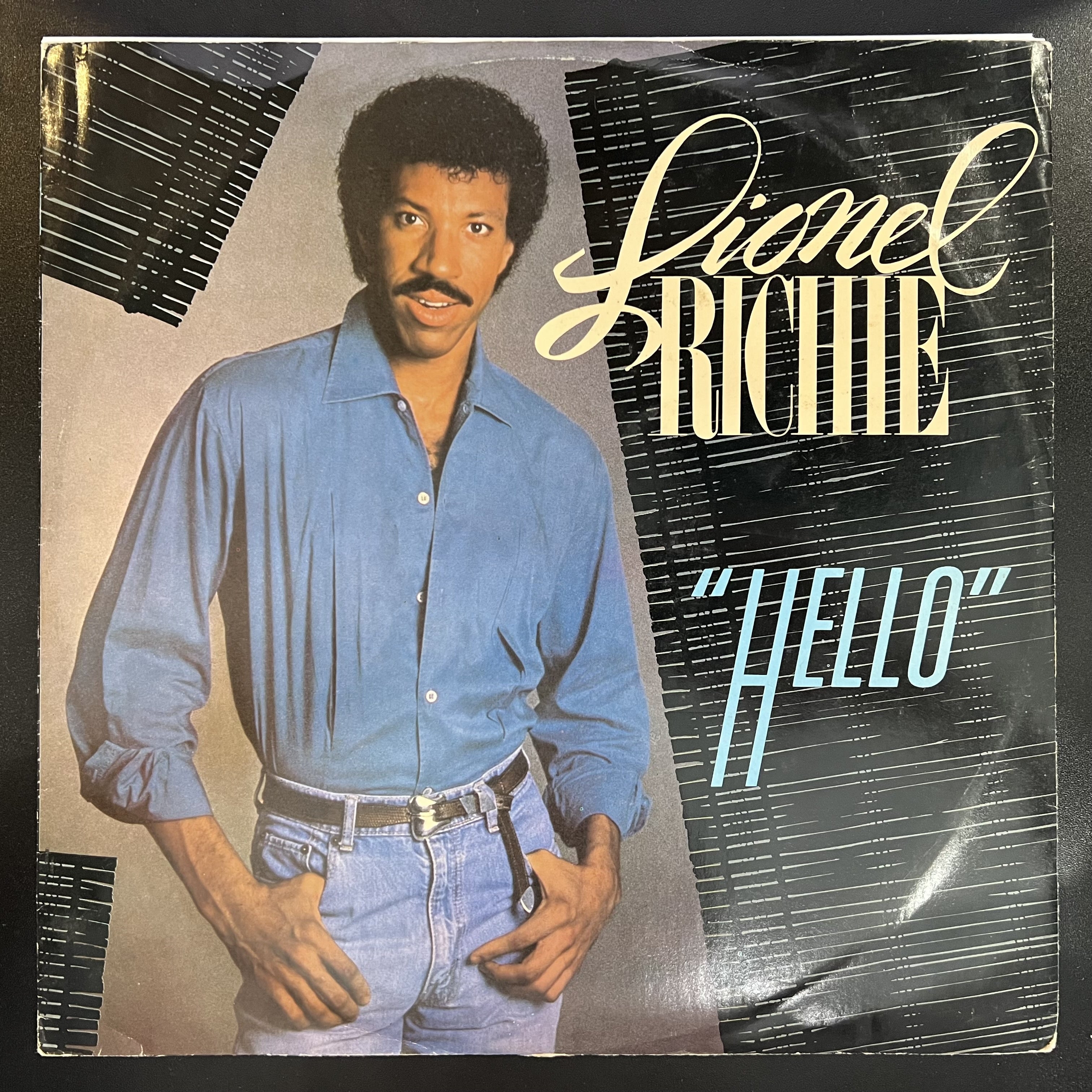 1983 Motown Europe 12' Vinyl Single - Lionel Richie's Soulful 'Hello'