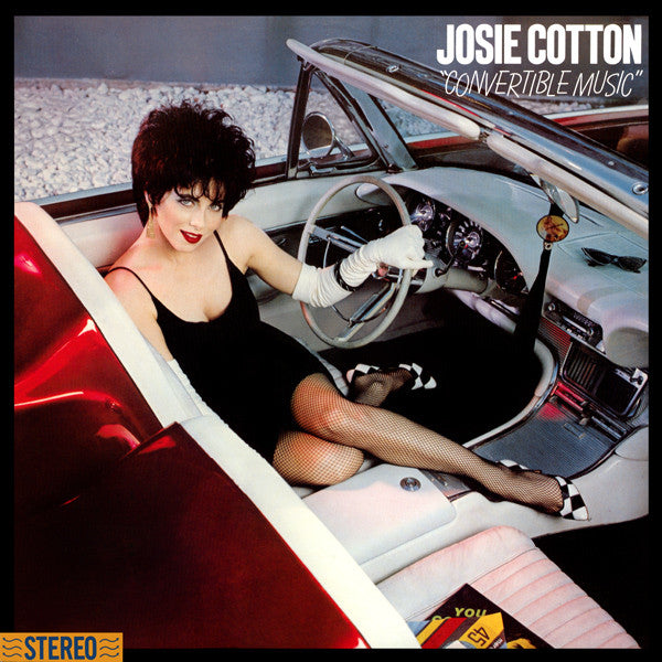 Josie Cotton's Convertible Music - A Classic 1982 Pop Rock and New Wave Vinyl LP Record from Elektra USA in VG+ Condition