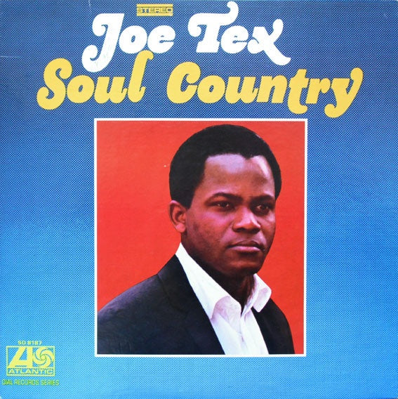 1968 Atlantic USA Vinyl LP Record - Joe Tex's Soul Country Album in VG+ Condition (with Low - Grade Cover) - A Blend of Soul and Funk