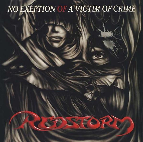1990 Swedish Garageland Vinyl LP - Redstorm's Heavy Metal & Hard Rock 'No Exception Of A Victim Of Crime'