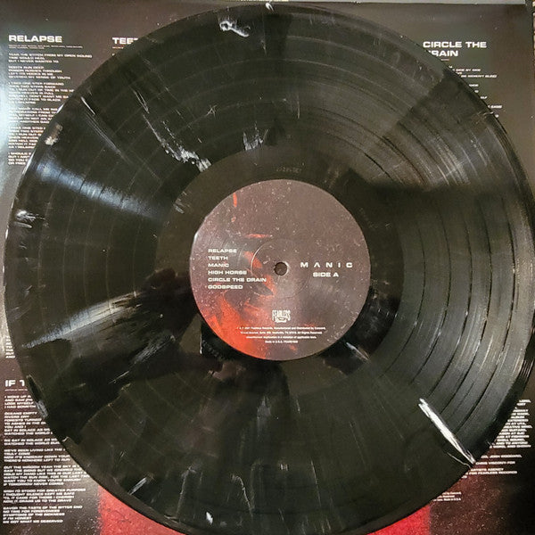 Wage War - Manic (2021) - Mint Condition LP Record from 2022, Fearless Highlighter Yellow Vinyl in Rock and Metalcore Music Category