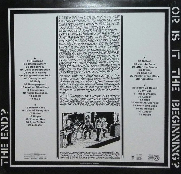 1997 Germany Skuld Releases Punk Rock Vinyl Record - Dirt - Black And White - Mint Edition, 2 LP Set