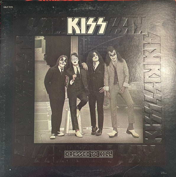 Kiss - Dressed To Kill (1975) - A VG+ Condition 1977 Casablanca USA Vinyl LP Record in the Hard Rock and Heavy Metal Music Category