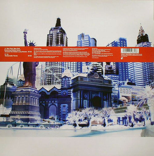 2006 UK Mute Vinyl 12" Single Record - Moby Featuring Debbie Harry's 'New York, New York' in House, Tech House, and Electro Genres