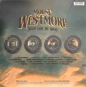 2023 MNRK USA Orange Transparent Vinyl - Limited Edition Hip Hop 2 LP Record Album by Mount Westmore - Snoop Cube 40 $hort - Mint