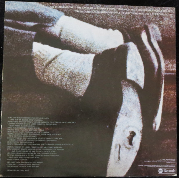 1976 USA Original Steely Dan - The Royal Scam VG LP Vinyl - Classic Jazz-Rock