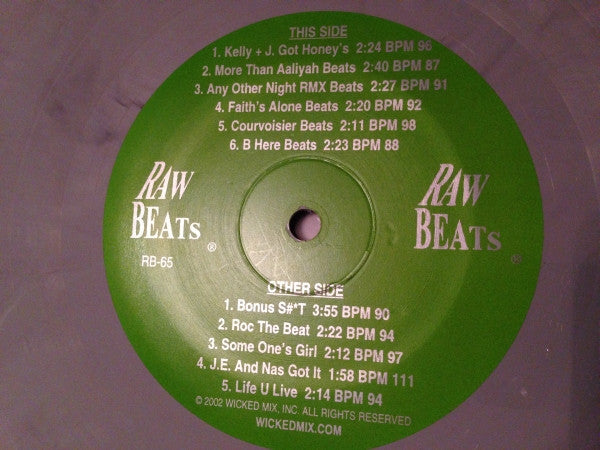 2002 US Raw Beats #65 Hip Hop Instrumental 12