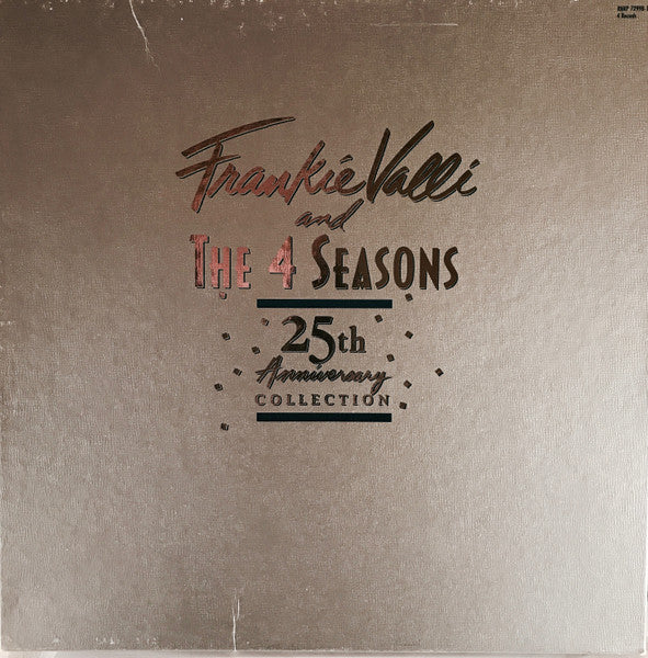 Frankie Valli And The 4 Seasons - 25th Anniversary Collection - VG+ 4 LP Record Box Set 1987 Rhino USA Vinyl & Booklet - Rock & Roll