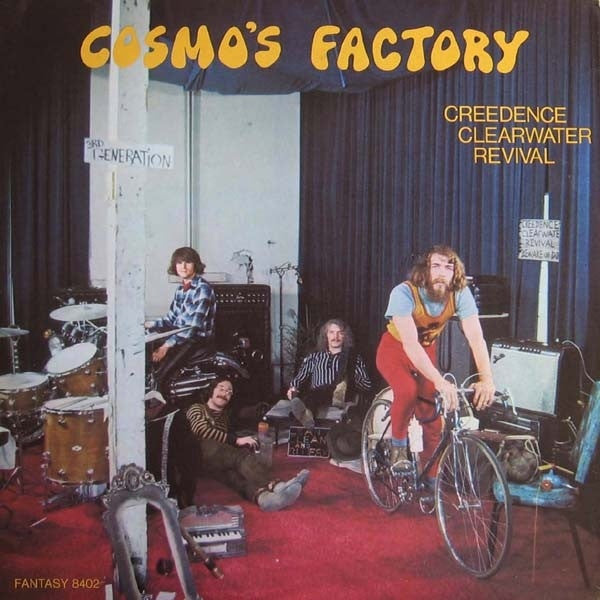 1970 USA Original Indianapolis Press VG+ Creedence Clearwater Revival - Cosmo's Factory LP Record - Classic Blues Rock