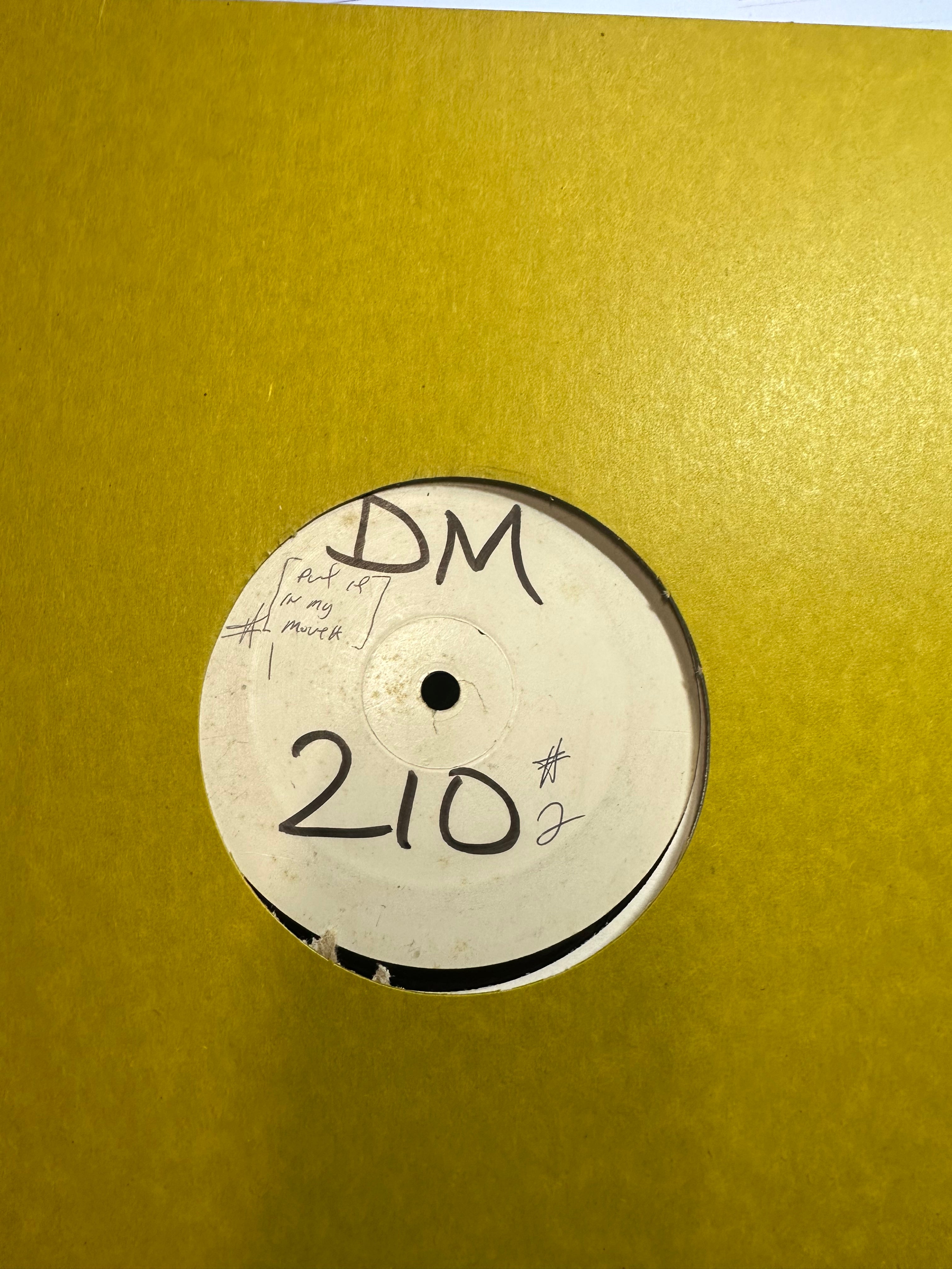 1997 Dance Mania USA White Label Promo Vinyl 12-Inch Single Record - DJ Slugo / Thomas Kendricks' 'What's In A Name' (Low-Grade) - Chicago House and Ghetto House Music