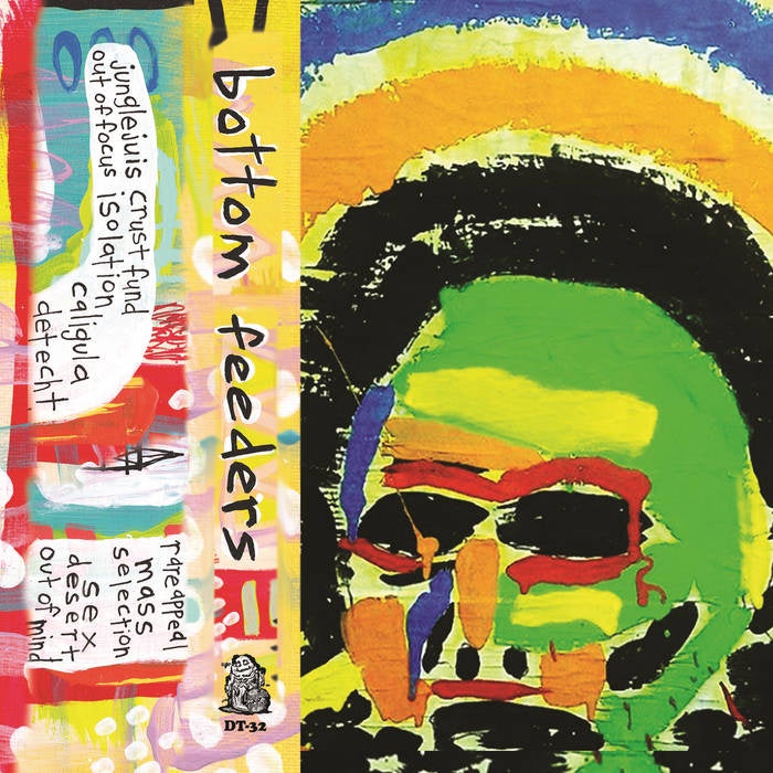 Bottomfeeders - 2017 Limited Edition New Red Tape Garage Punk Cassette from Chicago, IL (Hand - numbered to 100) with Digital Download