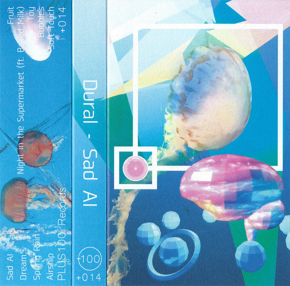 Dural - Sad AI Brand New 2017 Plus100 Blue Cassette Tape for Electronic, Experimental, Juke and Bassline Music