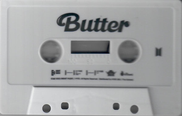 2021 Limited Edition BTS Butter Cassette Single by Big Hit Entertainment USA - K - pop Gem