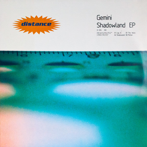 1997 French Vinyl - Gemini's Shadowland EP in VG+ Condition - House / Deep House / Tech House