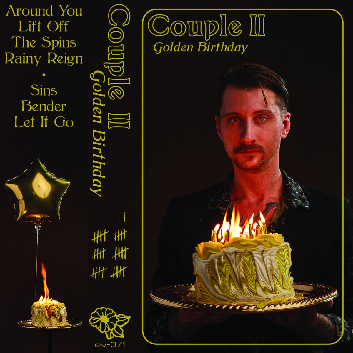 2019 Limited Edition Golden Birthday Couple II Brown Tape - Electronic Synthpop Album