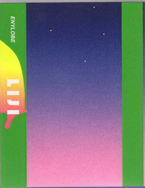 Enylobe - Liji - 2016 Self - Released American Electronic Vaporwave Music Cassette with Yellow Tape