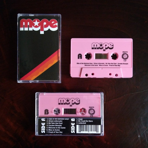 Jonathan Snipes - MOPE (The Original Motion Picture) Soundtrack Pop New Limited Edition Pink Cassette Tape Released in 2020 by Deathbomb Arc USA