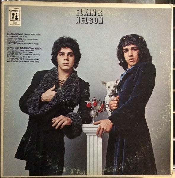 Elkin & Nelson - A Rare 1975 Original Latin Funk / Disco Vinyl LP Record from Caytronics USA in VG+ Condition