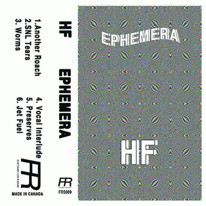 Ephemera - HF - 2020 Newly Released Fixed Rhythms Green Fluorescent Limited Edition Cassette Tape for IDM/Ambient Electronic Music