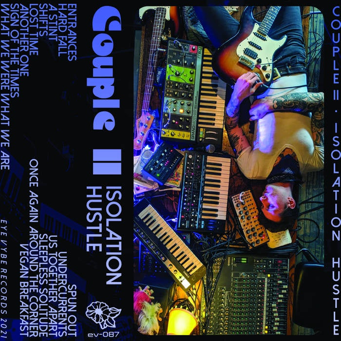 2022 Eye Vybe Blue Tape - Isolation Hustle Couple II New Experimental Electronic Cassette