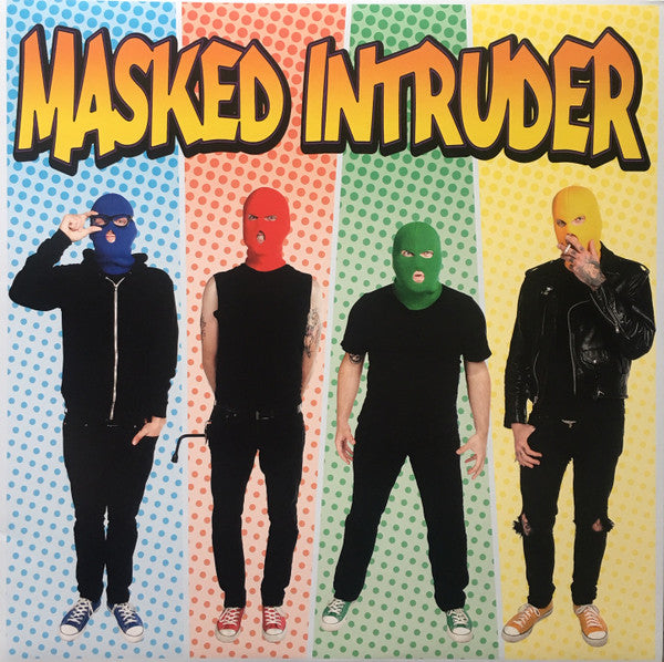 Masked Intruder - Mint Condition LP Record Vinyl Album from 2013 by Fat Wreck Chords and Red Scare USA with Insert - Rock Punk Music