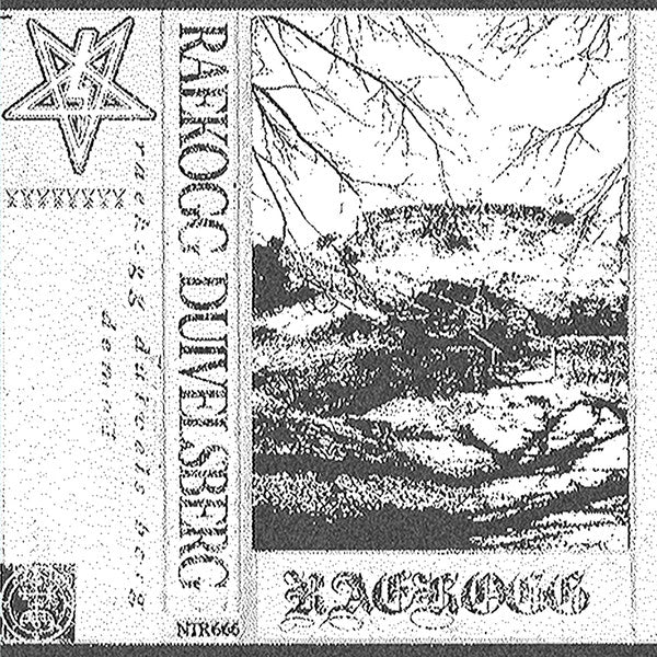 Raekogg - DUIVELSBERG - 2021 New Red Cassette Tape Album from Tape House USA in Dungeon Synth Genre