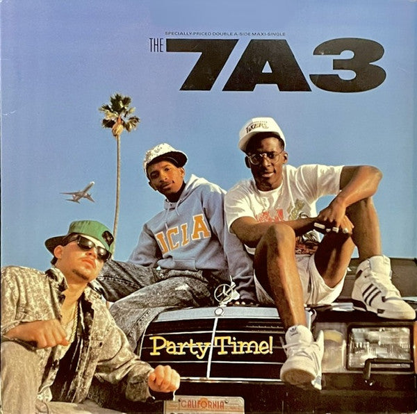 1988 Geffen USA Vinyl Hip Hop 12-Inch Single Record - The 7A3 - Party Time! / Why in Mint Condition