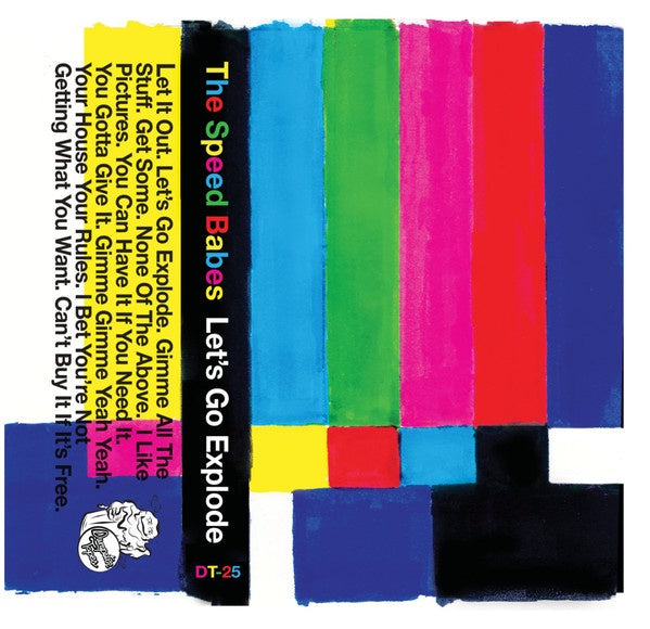 Speed Babes' Garage Rock / LoFi Music - 'Let's Go Explode' New Cassette Album 2016 from Dumpster Tapes, Hand - numbered Limited Edition to 50 with Download, Originating from Chicago, IL