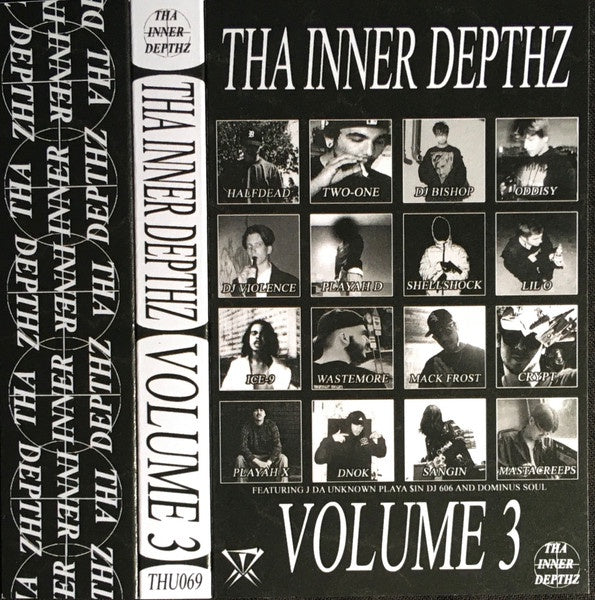 2022 New USA Hip Hop/Phonk Cassette - Tha Inner Depthz Volume 3