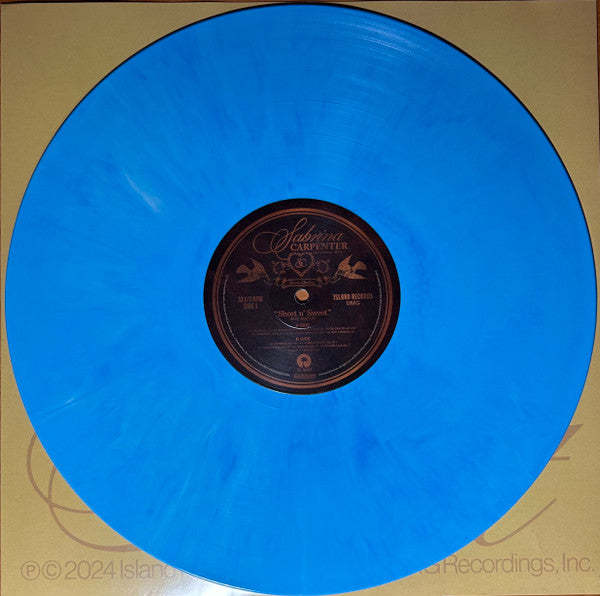 2024 Island Light Sky Blue Vinyl LP - Sabrina Carpenter's Short N' Sweet Mint Pop Album