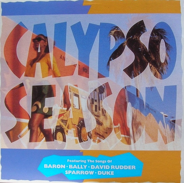 1989 USA Promo VG+ LP Vinyl Record - Various Artists' Calypso Season (Reggae/Soca)
