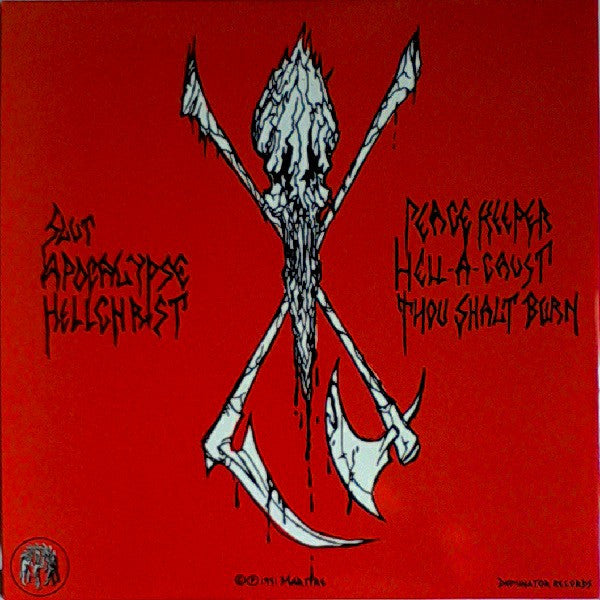 2007 Martire Black Metal Death Metal 180-gram Black Vinyl LP Record