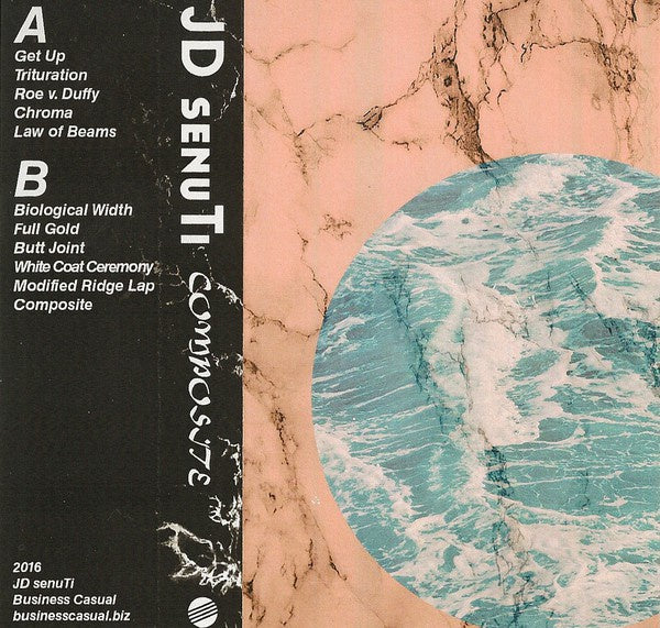 JD senuTi - 2016 New Business Casual White Cassette Tape Album in Electronic, House and Tech House Genres