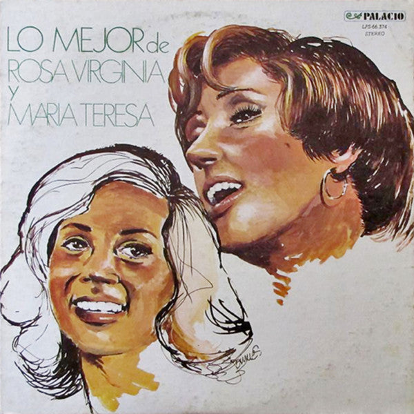 1977 Venezuelan Latin Vinyl LP: Best of Maria Teresa & Rosa Virginia Chacin