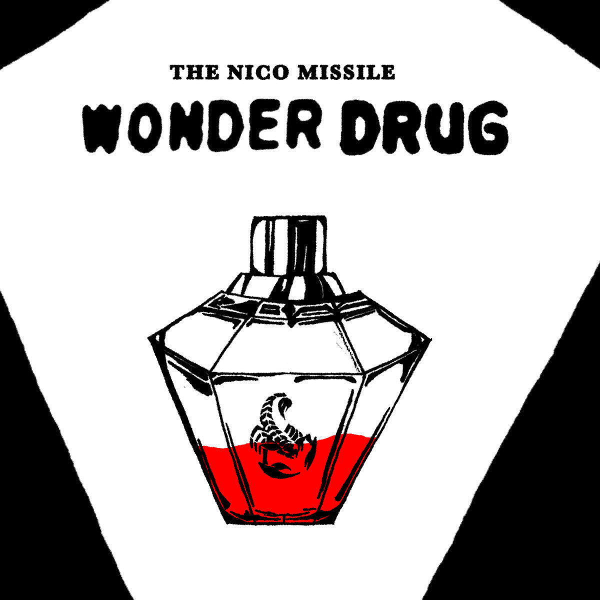 The Nico Missile's Wonder Drug - A 2016 High - Quality Cassette Album in the Genres of Ohio Power Pop, Indie Rock, and Punk from USA Red Tape