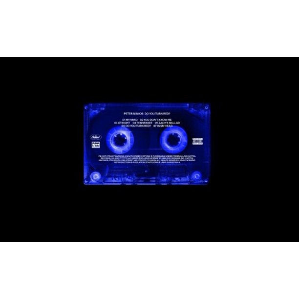 Peter Manos - Do You Turn Red - 2020 New Capitol US R & B Music Cassette with Transparent Blue Tape