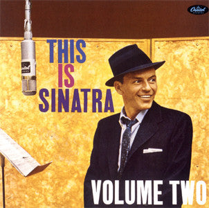 Frank Sinatra - This Is Sinatra Volume Two - VG LP Record 1958 Capitol USA Mono Original Vinyl - Jazz / Vocal / Swing
